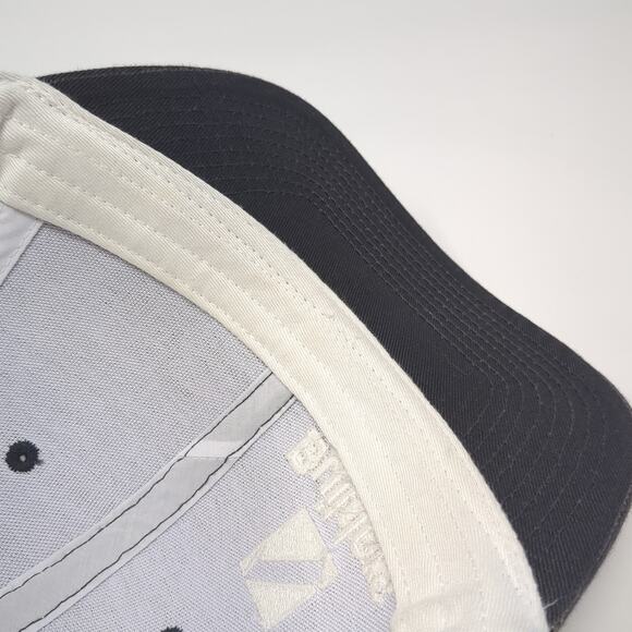 Builders First Source Snapback Trucker Hat Gray OS Adjustable Ivory Headwear - Picture 8 of 10